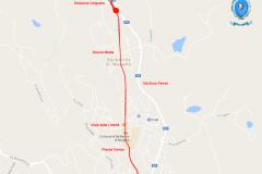 Barberino: mappa percorso Giro centro paese